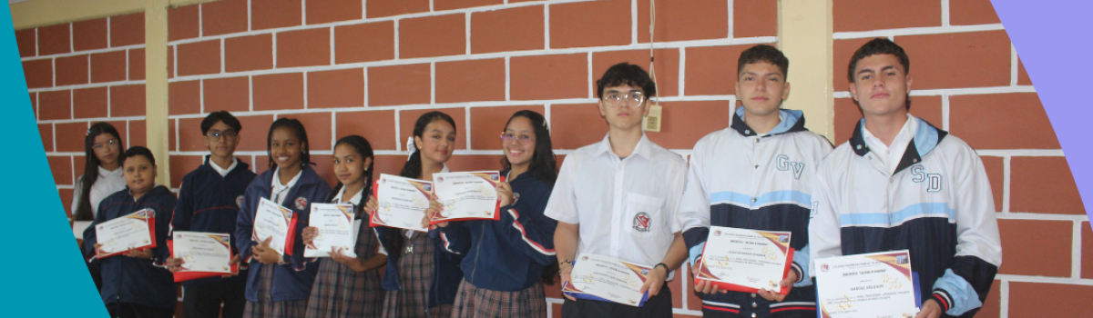 Premiación Feria literaria