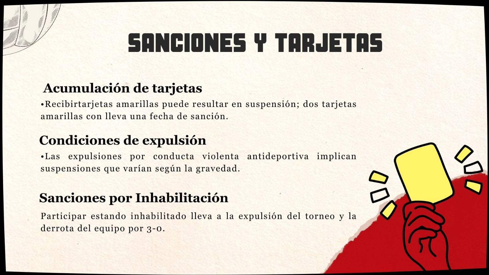 sanciones 23
